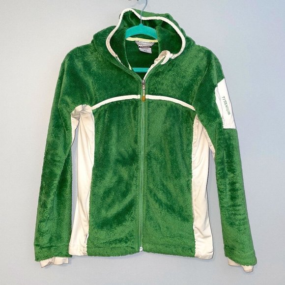Columbia Sherpa Titanium Full Zip Hooded Jacket Size Small - Picture 1 of 6